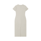 Women's V-Neck Short Sleeve Maxi Dress