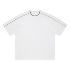 Unisex Oversized Contrast Tape T-Shirt