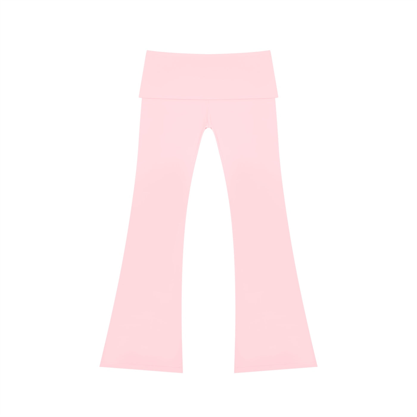 Fold-Over Flare Leggings