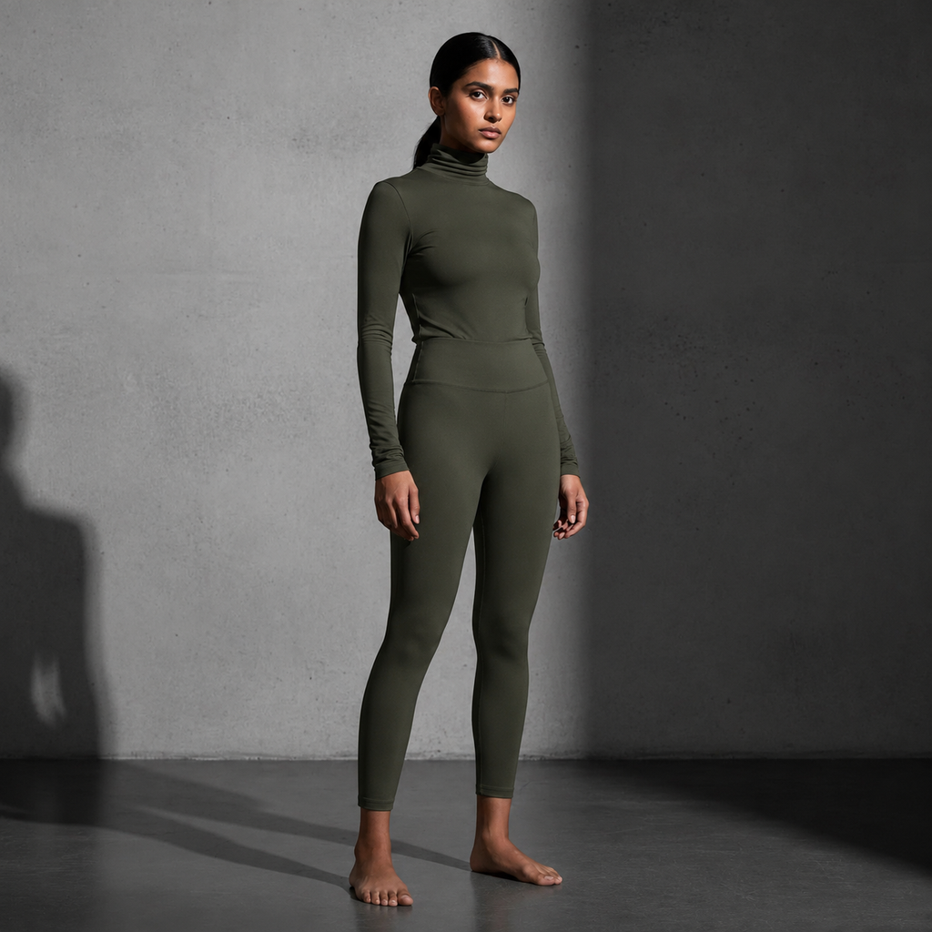 High Waisted Athletic Performance Leggings