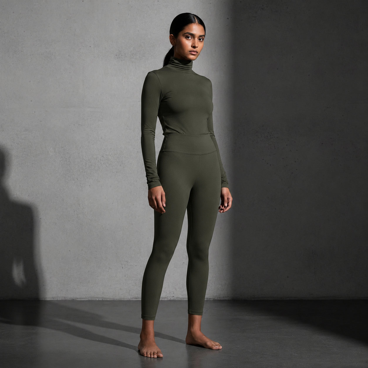 High Waisted Athletic Performance Leggings
