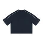 Unisex Heavyweight Boxy Piping T-Shirt