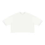 Unisex Mineral Wash Raw Hem Boxy T-Shirt