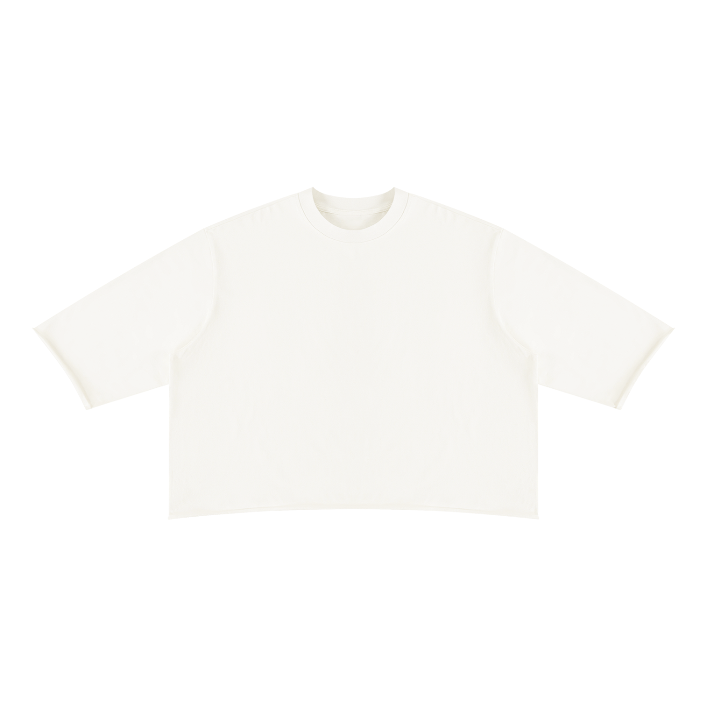 Unisex Mineral Wash Raw Hem Boxy T-Shirt