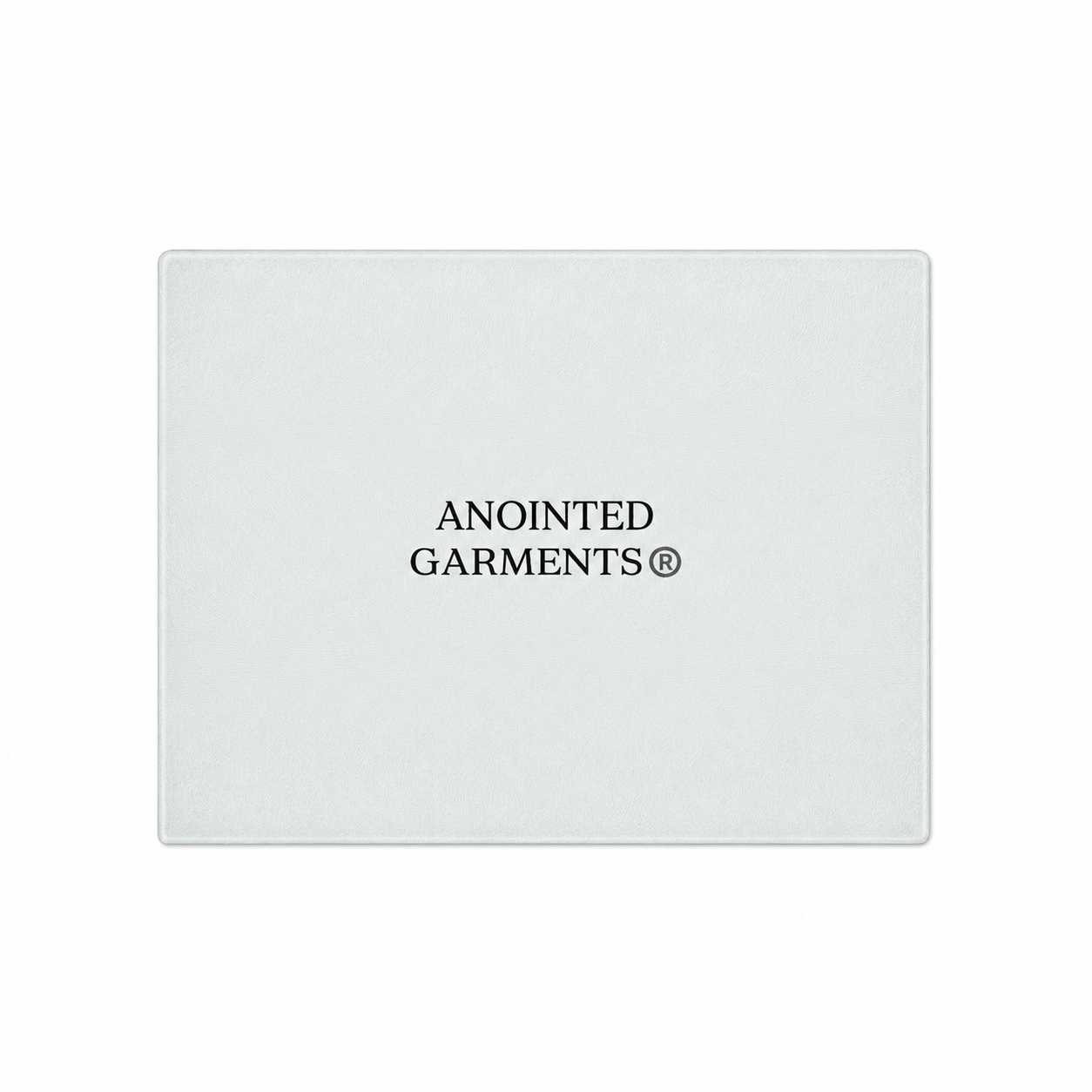 Anointed Garments Tempered Glass Cutting Board