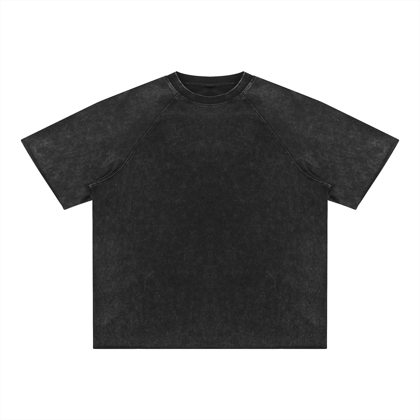 Unisex Mineral Wash Raw Edge T-Shirt
