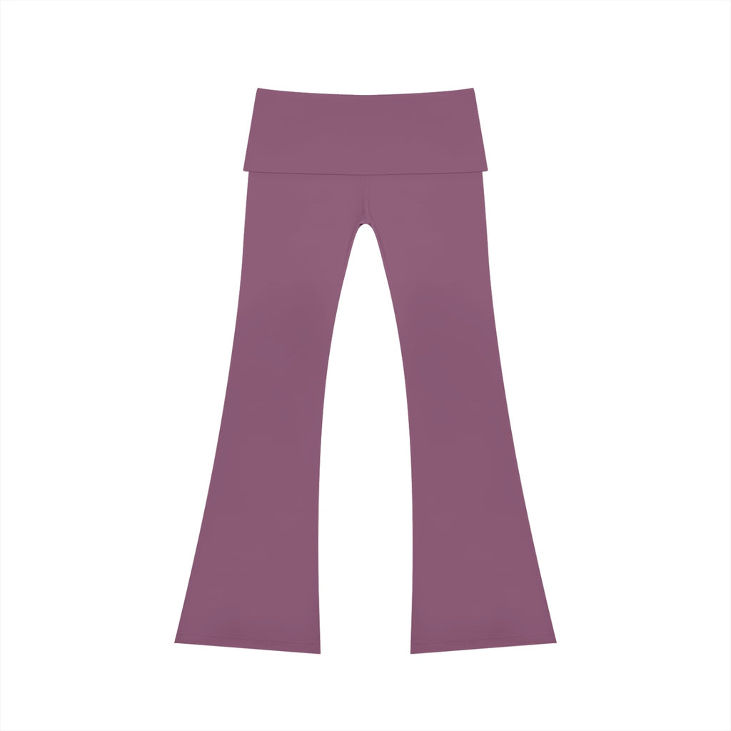 Fold-Over Flare Leggings