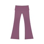 Fold-Over Flare Leggings