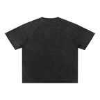 Unisex Mineral Wash Raw Edge T-Shirt