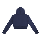 Women’s Slim Crop Full Zip Hoodie