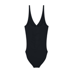 Women’s Full-Zip Ruched Bodysuit