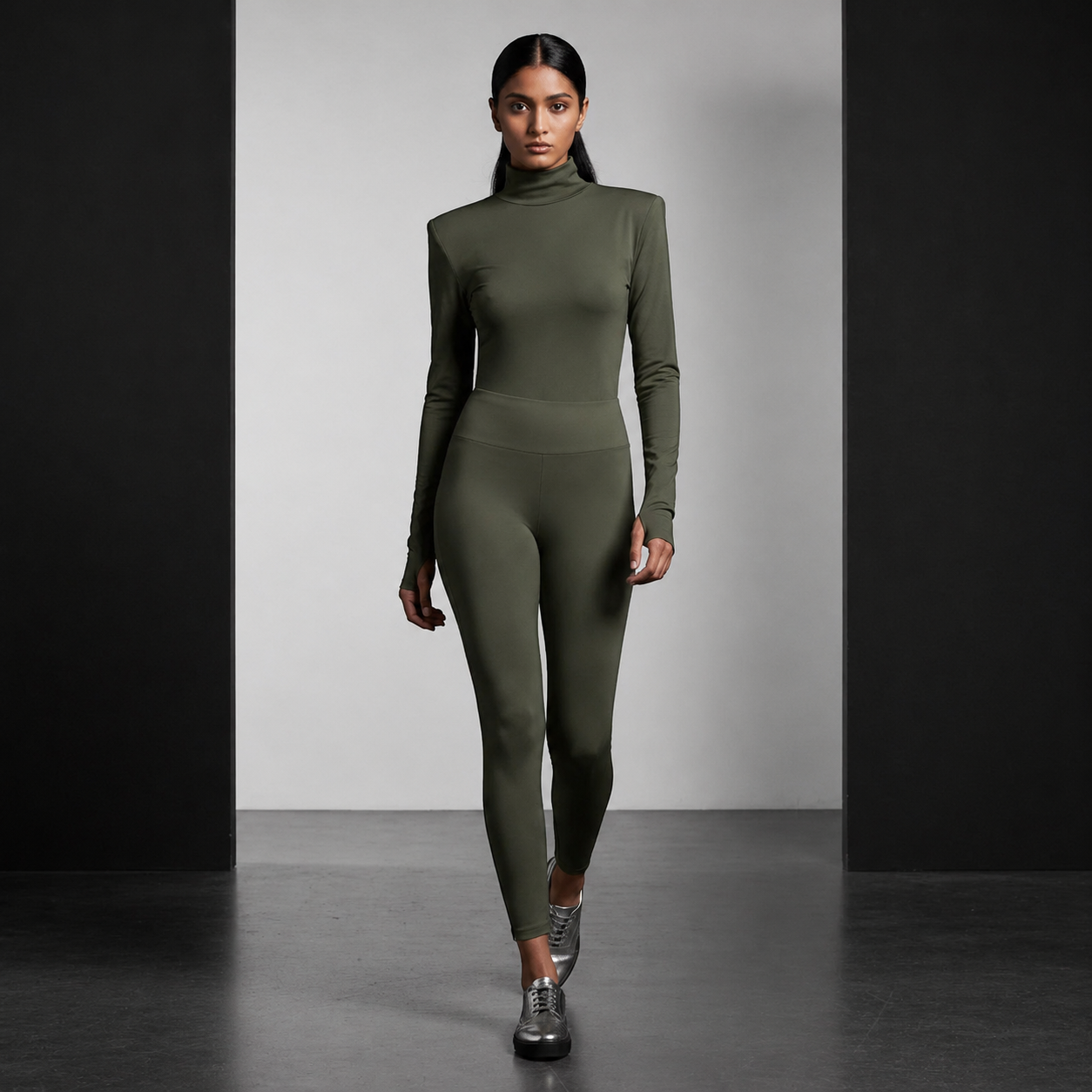 High Waisted Athletic Performance Leggings