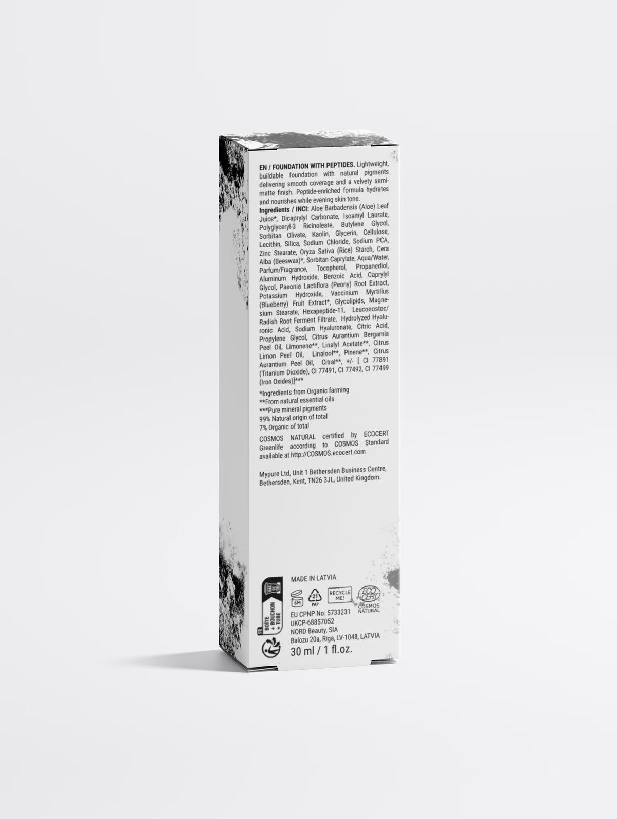 Foundation with Peptides, 45 Deep Warm