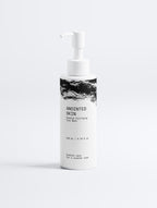 Anointed Garments Anointed Skin Blemish Care Purifying Face Wash in a white pump bottle with black graphic design.