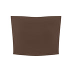 Anointed Garments brown sleeveless bodycon yoga tube top in a cropped length made from nylon and spandex blend