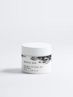 Anointed Garments Anointed Skin clay mask for pores and blackheads in a white jar with black textured label design.