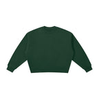 Anointed Garments dark green heavyweight crewneck sweatshirt with a relaxed fit, drop shoulders, and ribbed trim.
