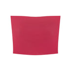 Anointed Garments women's red cropped tube top in a stretchy nylon-spandex blend for yoga and casual wear.