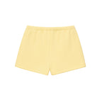 Anointed Garments yellow fleece lounge shorts with an elasticated waistband for a comfortable casual fit.