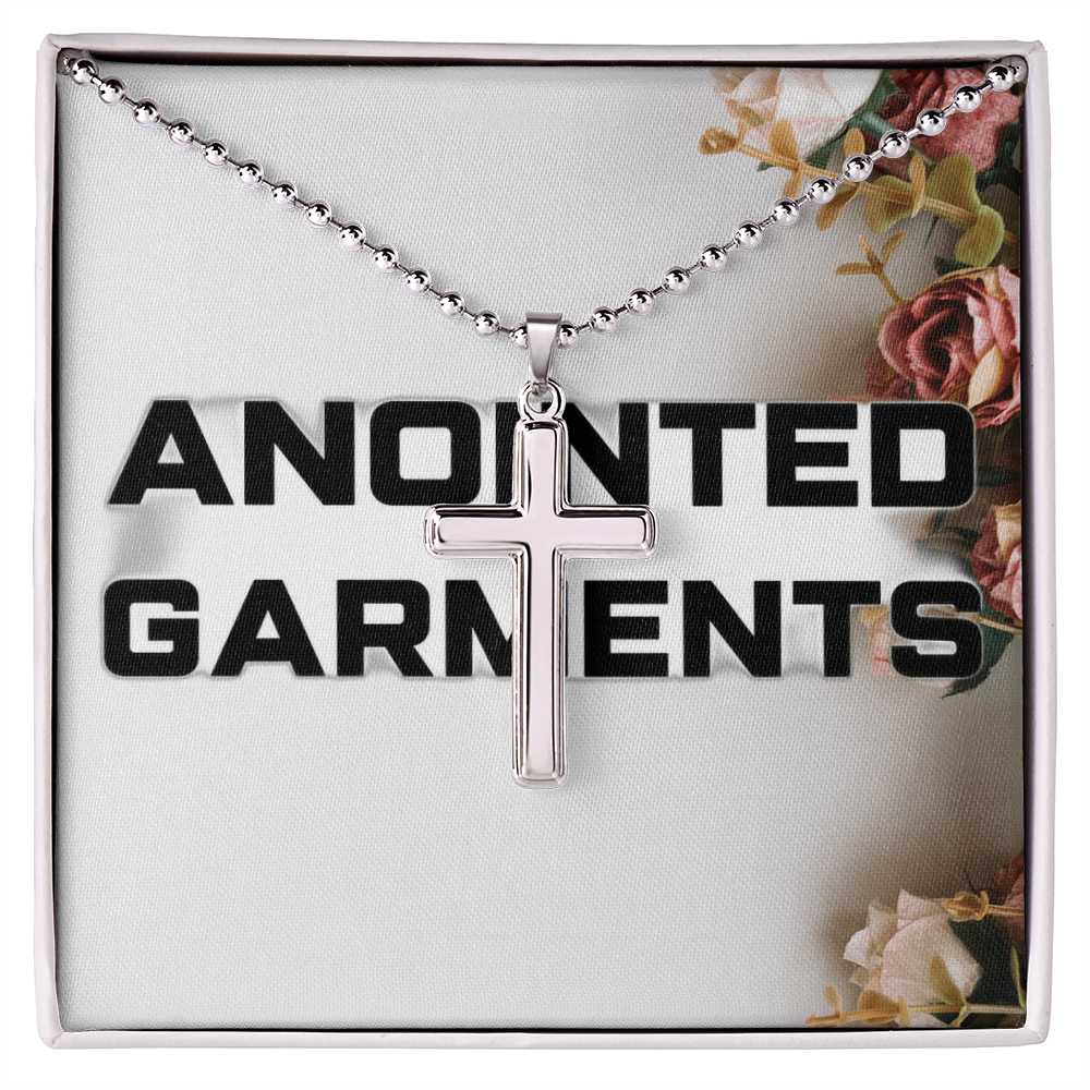 stainless steel cross necklace
