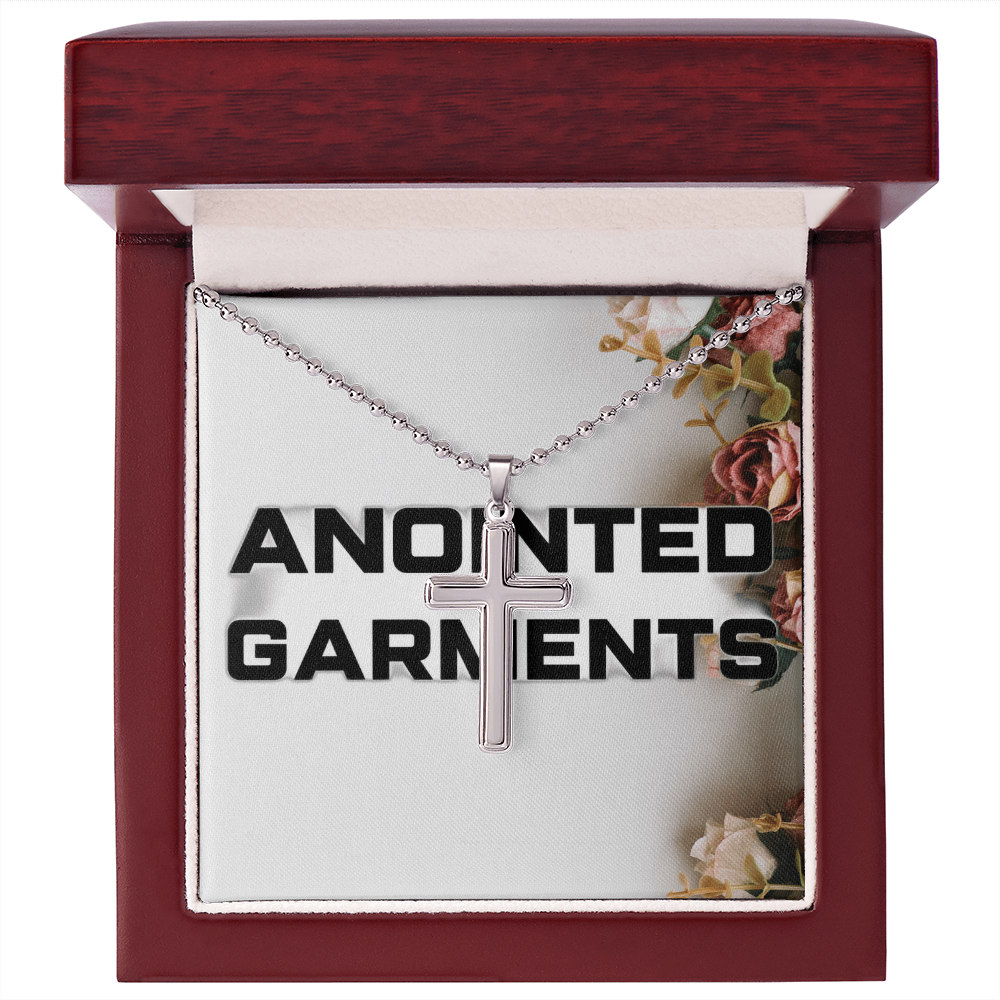 stainless steel cross necklace