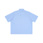 Striped Boxy Short Sleeve Shirt