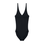 Women’s Full-Zip Ruched Bodysuit
