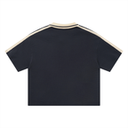 Unisex Color Block Polo Shirt
