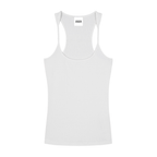 Slim Fit Ribbed Racerback Tank Top
