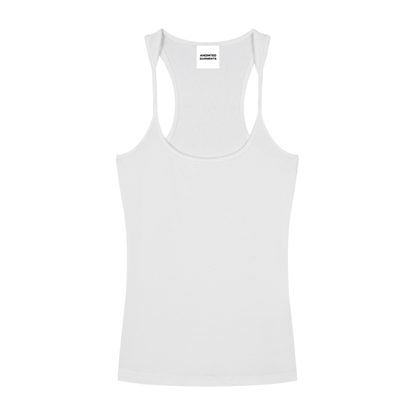 Slim Fit Ribbed Racerback Tank Top